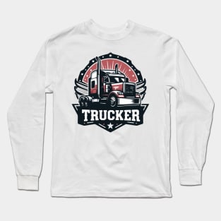 trucker Long Sleeve T-Shirt